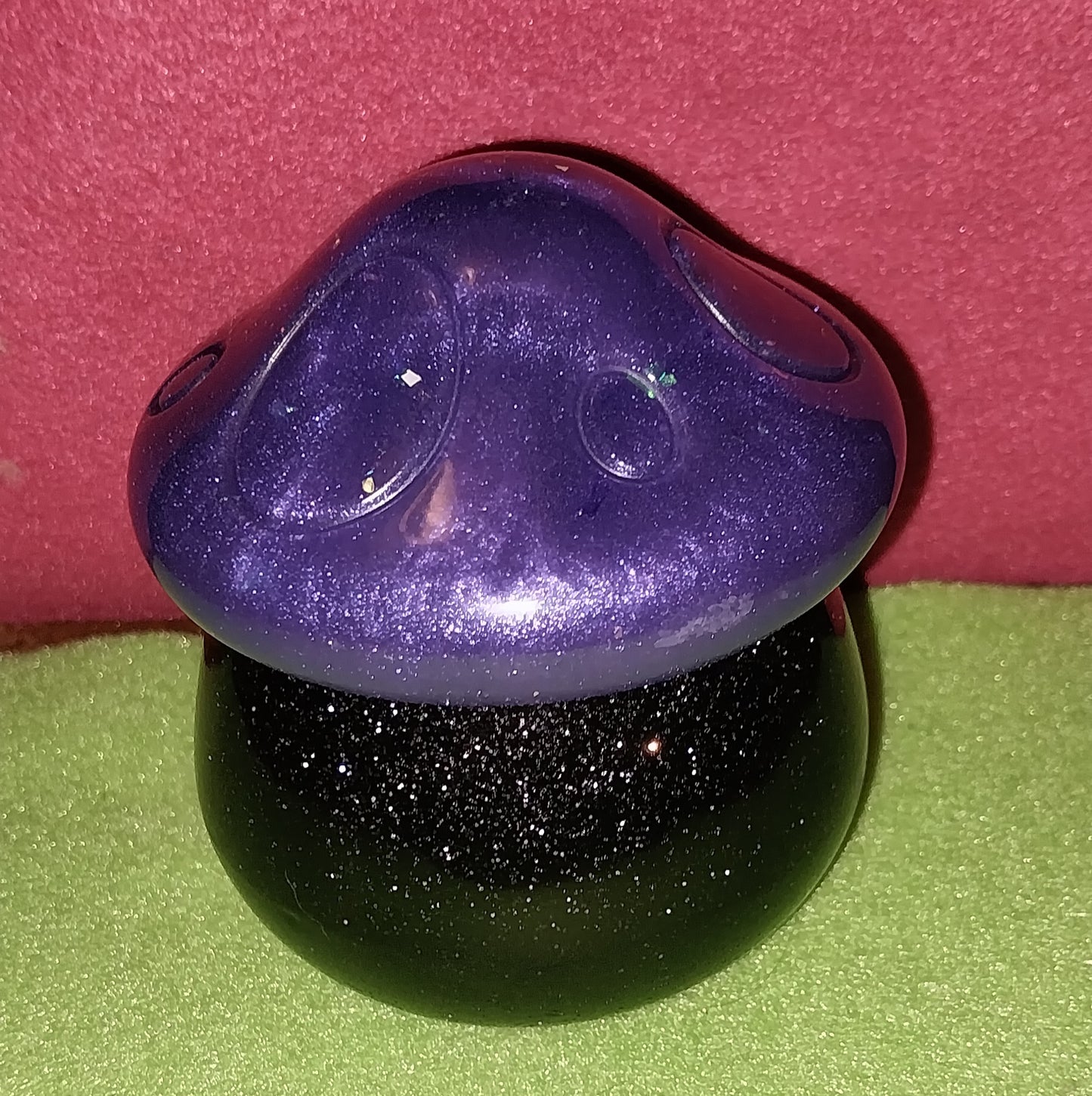 Mushroom container.