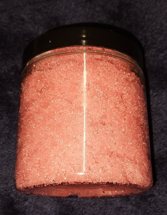Strawberry Coconut oil Sugar Scrub