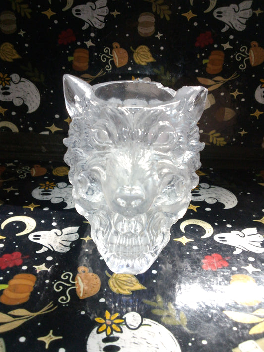 Wolf skull