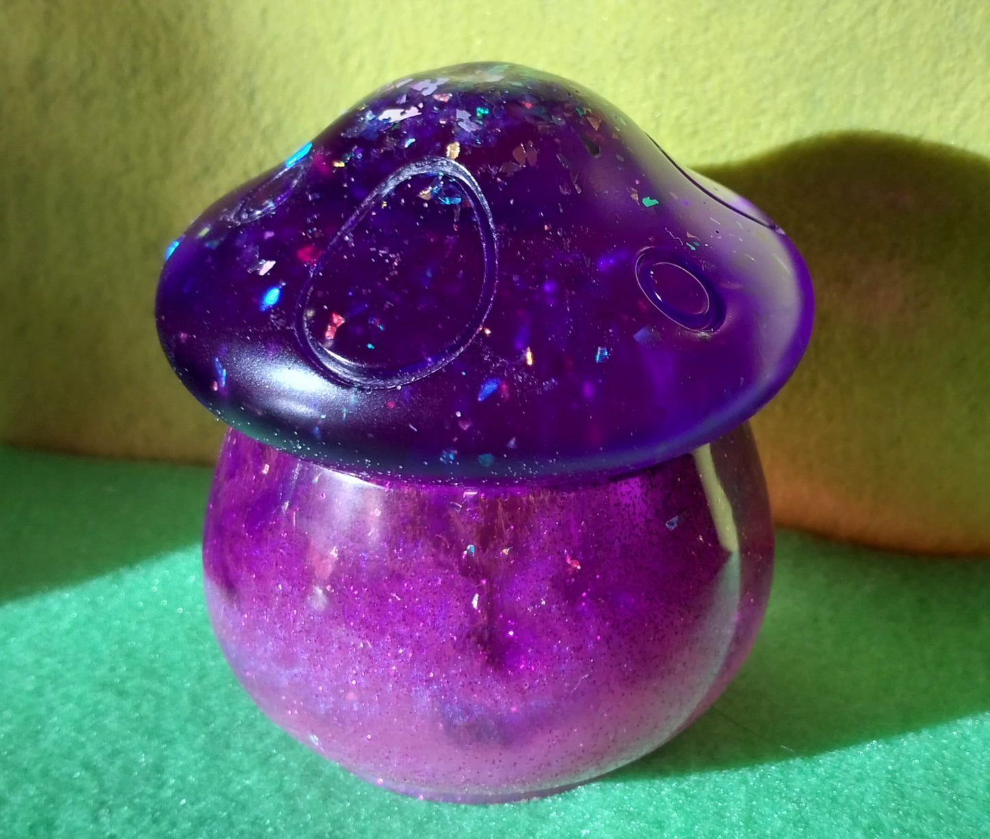 Mushroom container.