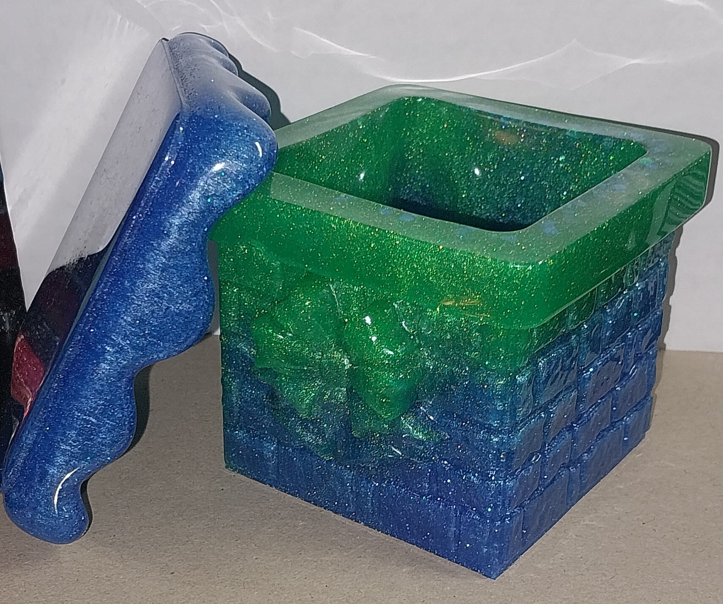 Winter Chimney container