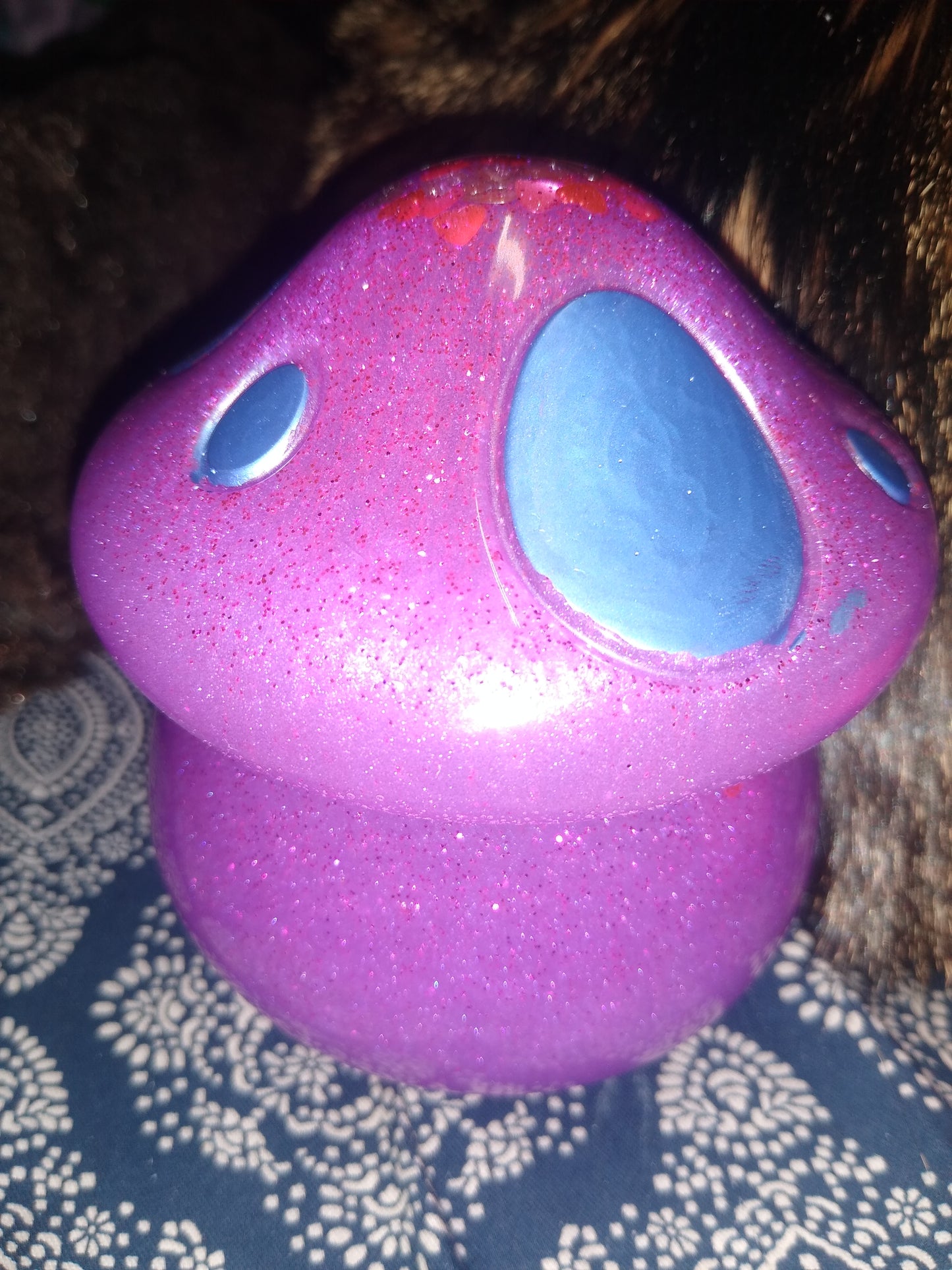 Mushroom container.