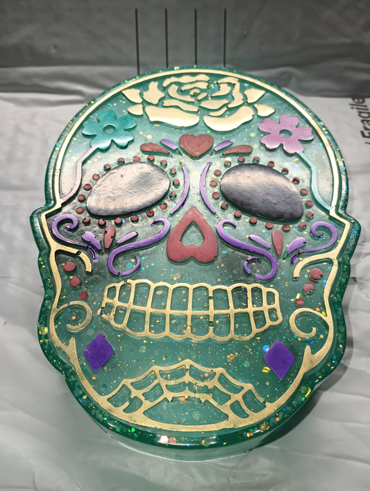 Sugar Skull Container
