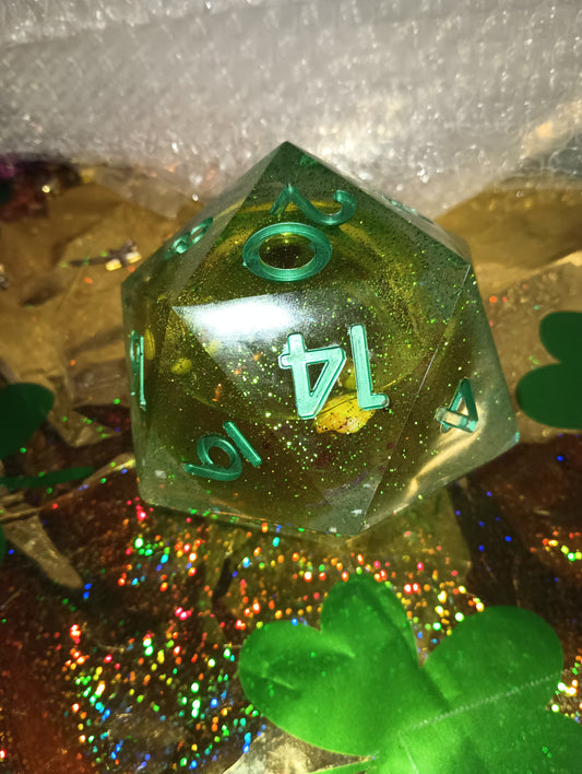 Liquid filled 20 Sided Dice